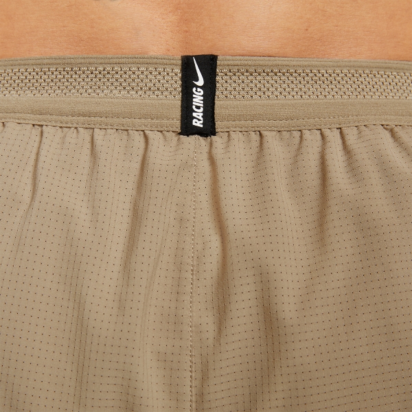 Nike Aeroswift 2in Shorts - Khaki/Laser Orange