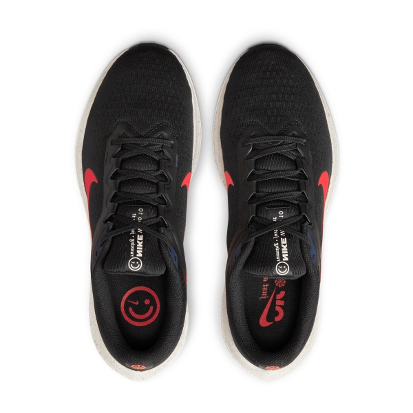 Nike Air Winflo 10 - Black/Bright Crimson/Obsidian/Sail