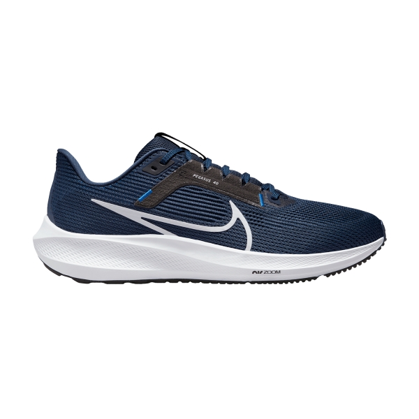 Nike Air Zoom Pegasus 40 - Midnight Navy/Pure Platinum/Black