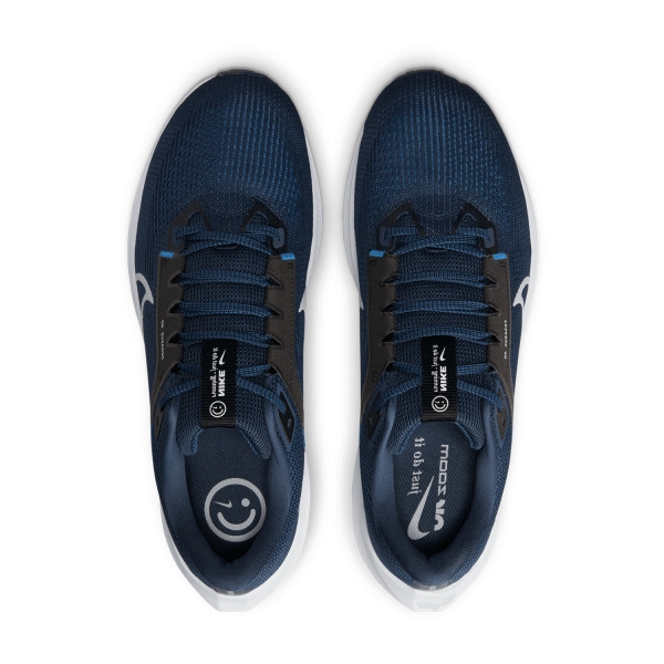 Nike Air Zoom Pegasus 40 - Midnight Navy/Pure Platinum/Black