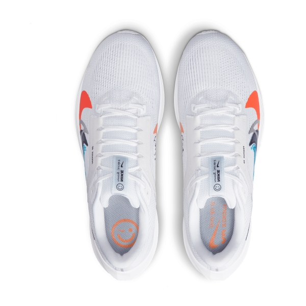 Nike Air Zoom Pegasus 40 Premium - White/Multi Color/Football Grey