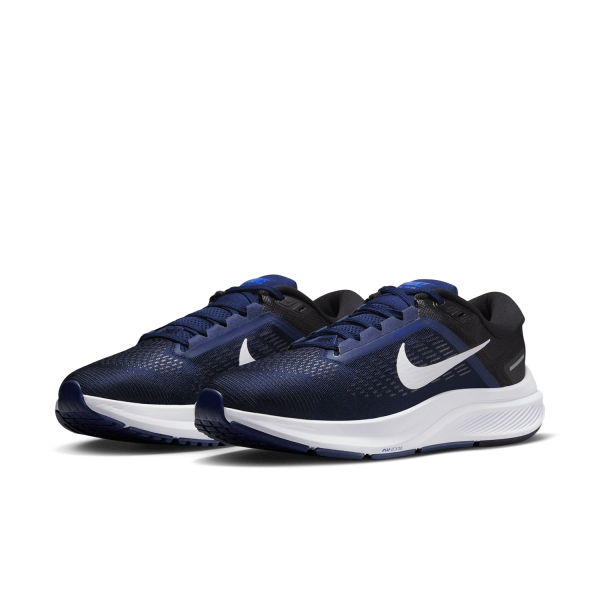 Nike Air Zoom Structure 24 - Midnight Navy/White/Black
