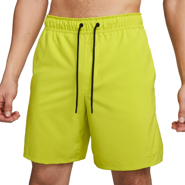 Pantalones Cortos Training Hombre Nike DriFIT Unlimited 7in Shorts  Bright Cactus/Black/Bright Cactus DV9340308