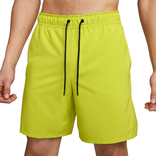 Men's Training Short Nike Nike DriFIT Unlimited 7in Shorts  Bright Cactus/Black/Bright Cactus  Bright Cactus/Black/Bright Cactus 