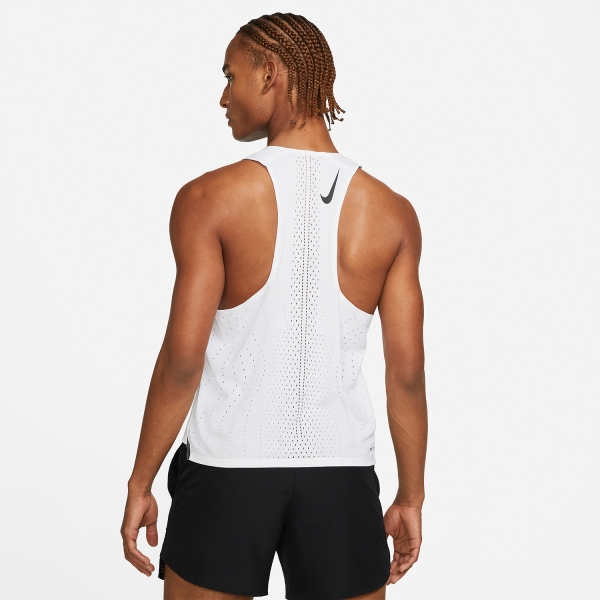 Nike Dri-FIT ADV AeroSwift Top - White/Black
