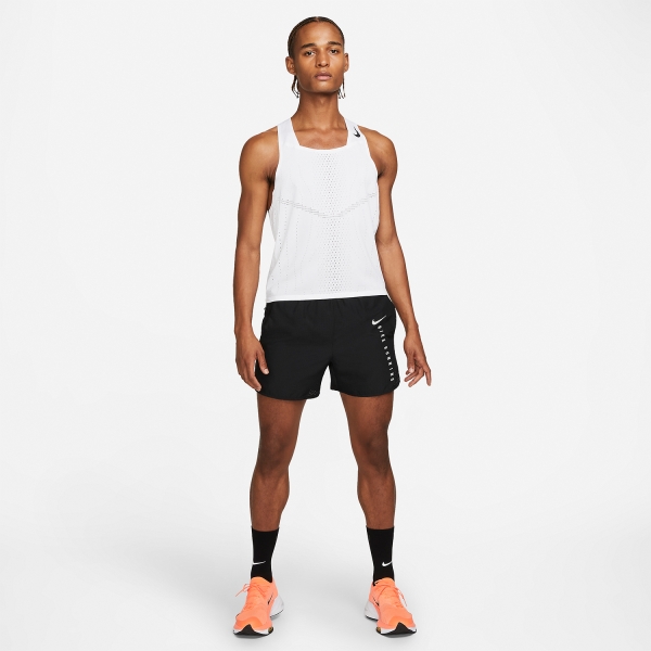 Nike Dri-FIT ADV AeroSwift Top - White/Black
