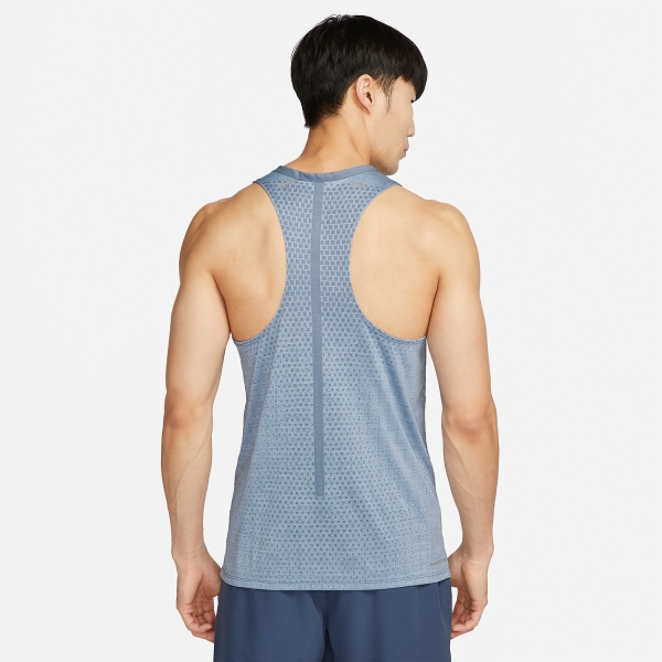 Nike Dri-FIT ADV Techknit Ultra Top - Ashen Slate/Cobalt Bliss