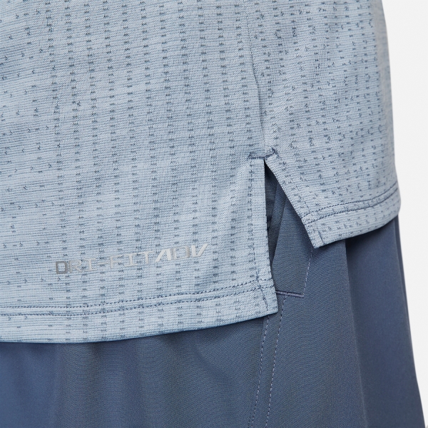Nike Dri-FIT ADV Techknit Ultra Top - Ashen Slate/Cobalt Bliss