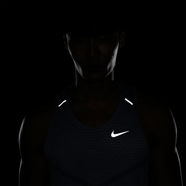 Nike Dri-FIT ADV Techknit Ultra Top - Ashen Slate/Cobalt Bliss