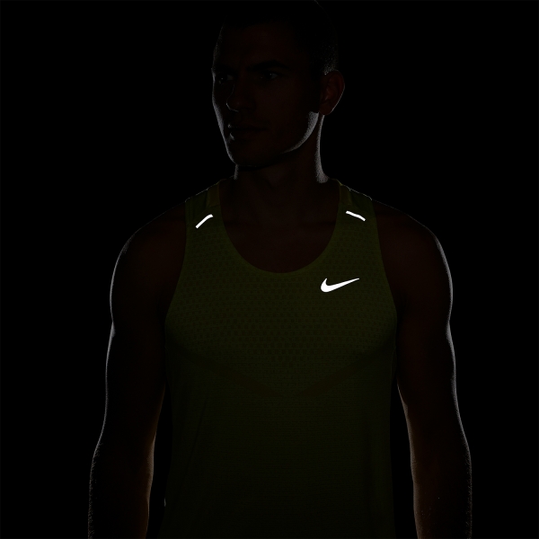 Nike Dri-FIT ADV Techknit Ultra Tank - Bright Cactus/Reflective Silver