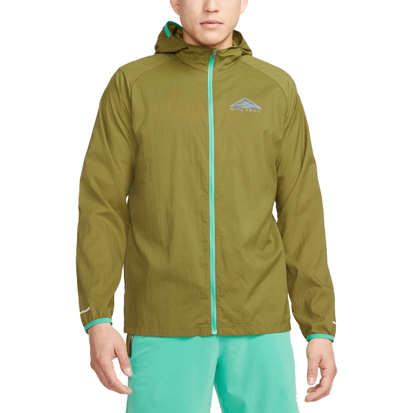 Chaqueta Running Hombre Nike DriFIT Aireez Chaqueta  Alligator/Bright Crimson/Reflective Silver DX6883368