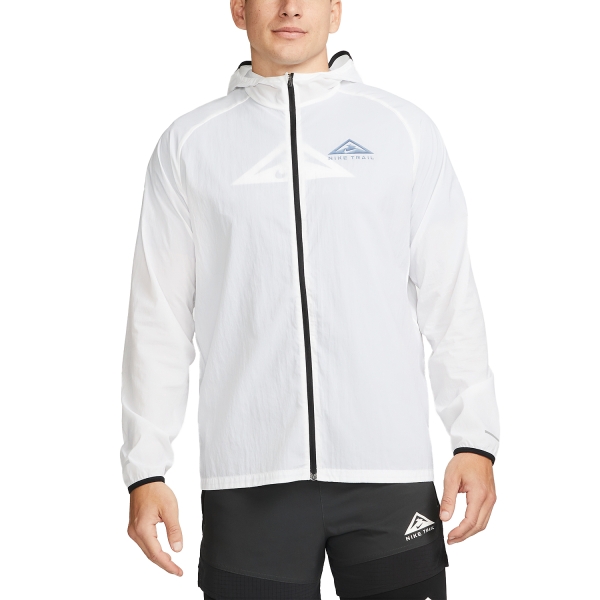 Men's Running Jacket Nike DriFIT Aireez Jacket  White/Black DX6883100