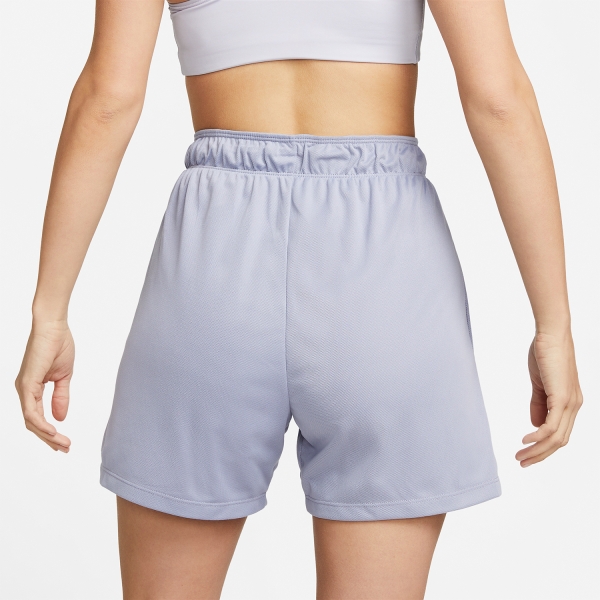 Nike Dri-FIT Attack Logo 5in Shorts - Indigo Haze/Gridiron/Reflective Silver