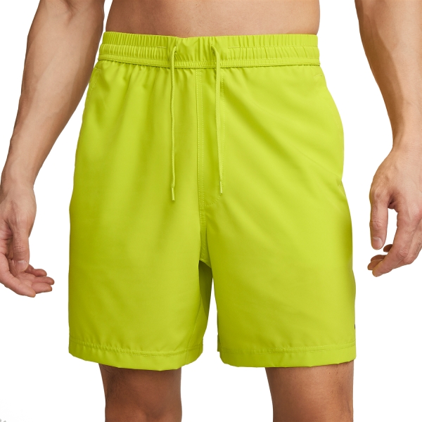 Men's Training Short Nike Nike DriFIT Form 7in Shorts  Bright Cactus/Black  Bright Cactus/Black 