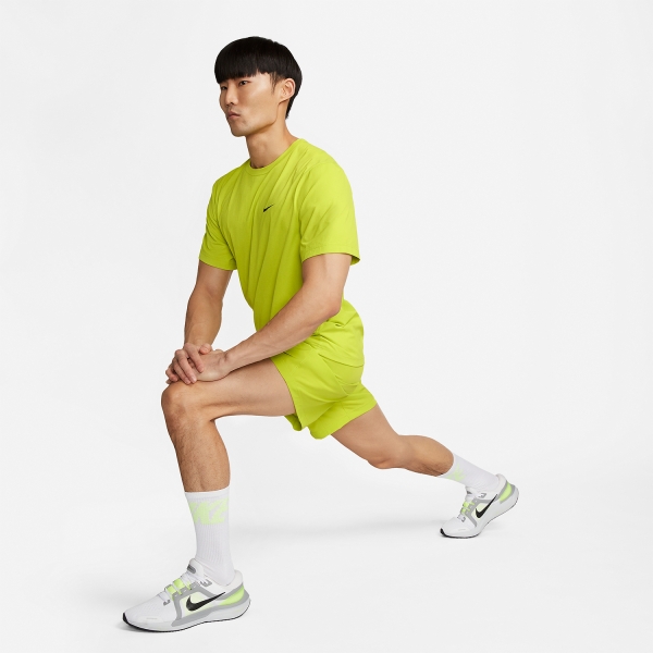 Nike Dri-FIT Form 7in Shorts - Bright Cactus/Black
