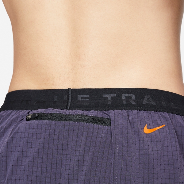 Nike Dri-FIT Second Sunrise 7in Shorts - Olive Flak/Gridiron/Bright Mandarin