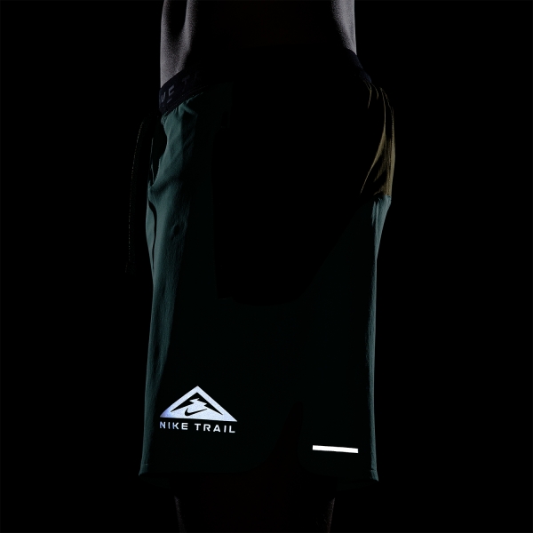 Nike Dri-FIT Second Sunrise 7in Shorts - Spring Green/Olive Flak/White