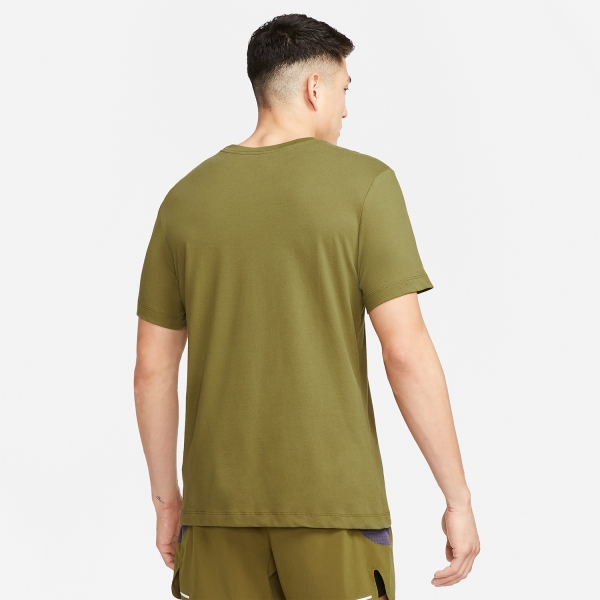 Nike Trail Dri-FIT Off Road Maglietta - Olive Flak