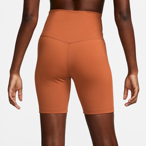 Nike Dri-FIT One 7in Pantaloncini - Dark Russet/White