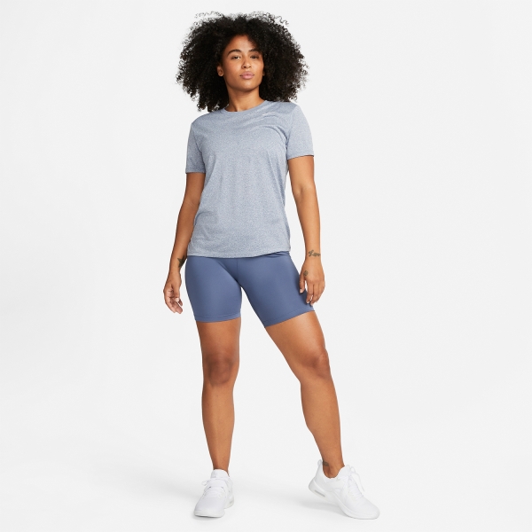 Nike Dri-FIT One 7in Shorts - Diffused Blue/White