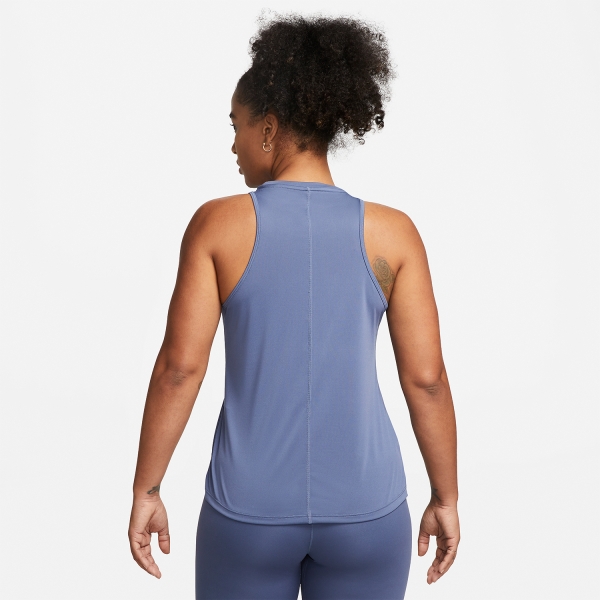 Nike Dri-FIT One Tank - Diffused Blue/White