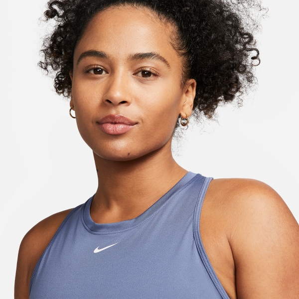 Nike Dri-FIT One Tank - Diffused Blue/White