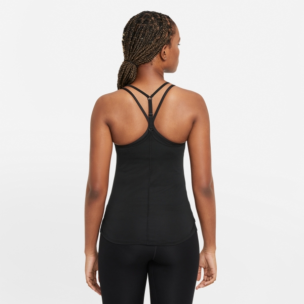 Nike Dri-FIT One Elastika Tank - Black/White