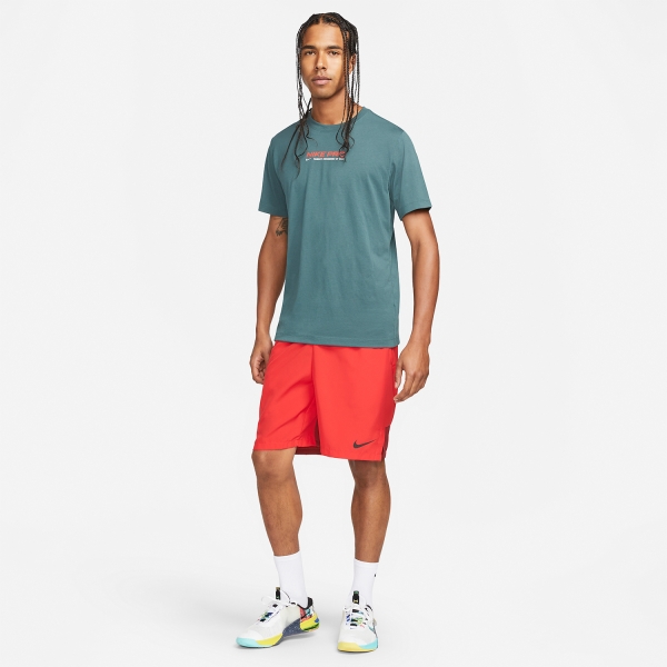 Nike Dri-FIT Pro Logo Maglietta - Faded Spruce/Black