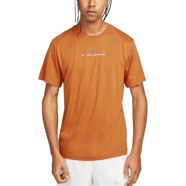 Men's Training T-Shirt Nike Nike DriFIT Pro Logo TShirt  Monarch  Monarch 