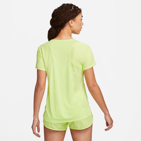 Nike Dri-FIT Race T-Shirt - Light Lemon Twist/Reflective Silver