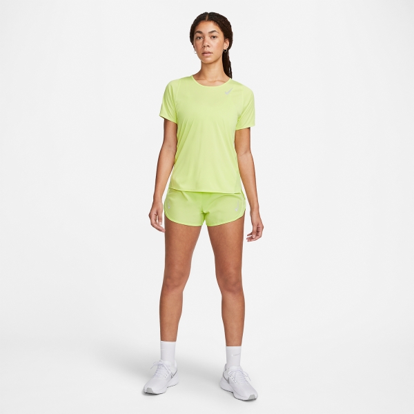 Nike Dri-FIT Race T-Shirt - Light Lemon Twist/Reflective Silver