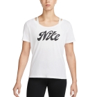 Nike Dri-FIT Script Maglietta - White/Black