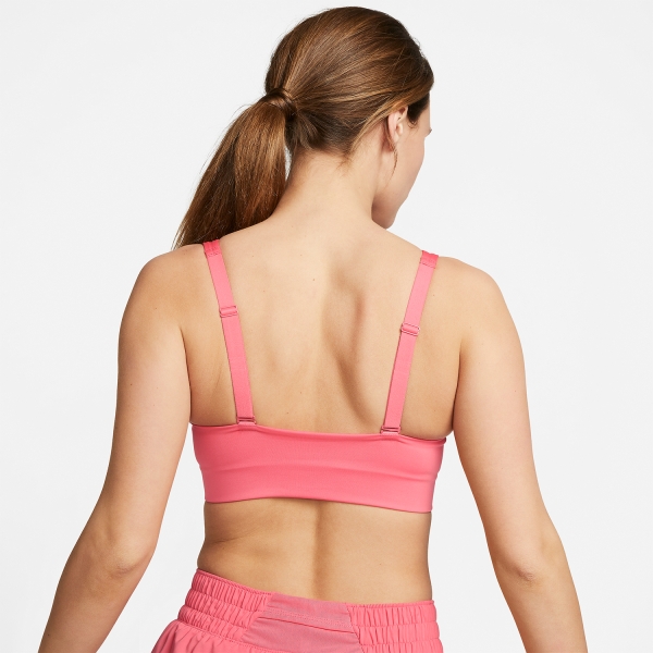 Nike Dri-FIT Indy Sujetador Deportivo - Sea Coral/Celestial Gold