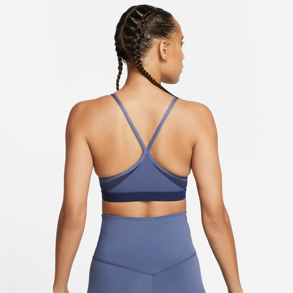 Nike Indy Sports Bra - Diffused Blue/Midnight Navy/White