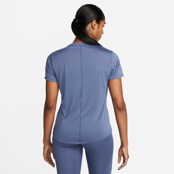Nike One Dri-FIT Logo Maglietta - Diffused Blue/White