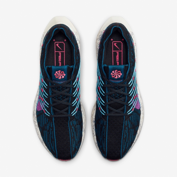 Nike Pegasus Turbo Next Nature SE - Black/Fuchsia Dream/Green Abyss