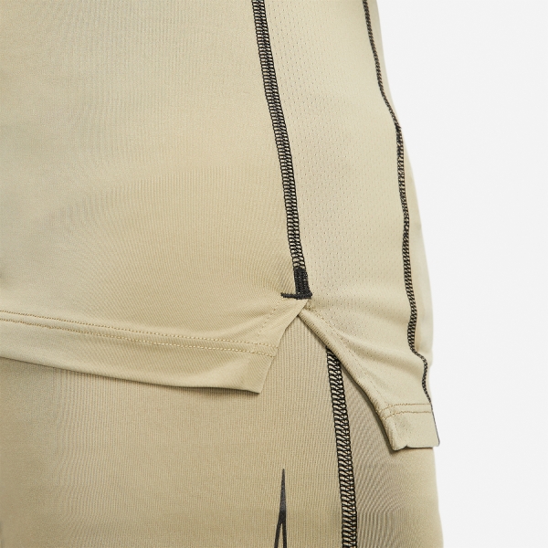 Nike Pro Logo Canotta - Neutral Olive/Black