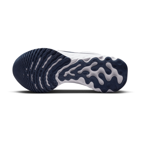 Nike React Infinity Run Flyknit 3 Premium - White/Midnight Navy/Platinum Pint