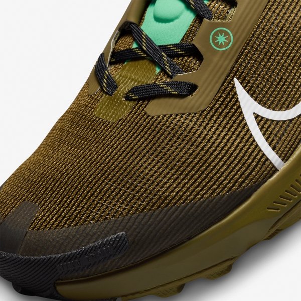 Nike React Terra Kiger 9 - Olive Flak/White/Spring Green/Black