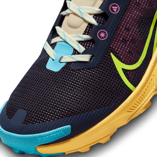 Nike React Terra Kiger 9 - Obsidian/Volt/Citron Pulse/Baltic Blue