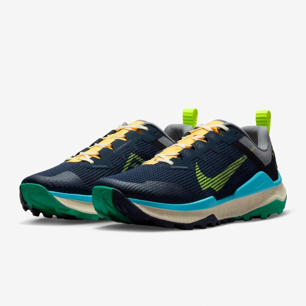Nike React Wildhorse 8 - Obsidian/Volt/Cool Grey/Baltic Blue