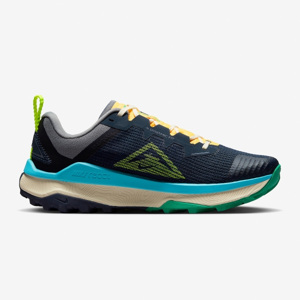 Nike React Wildhorse 8 - Obsidian/Volt/Cool Grey/Baltic Blue