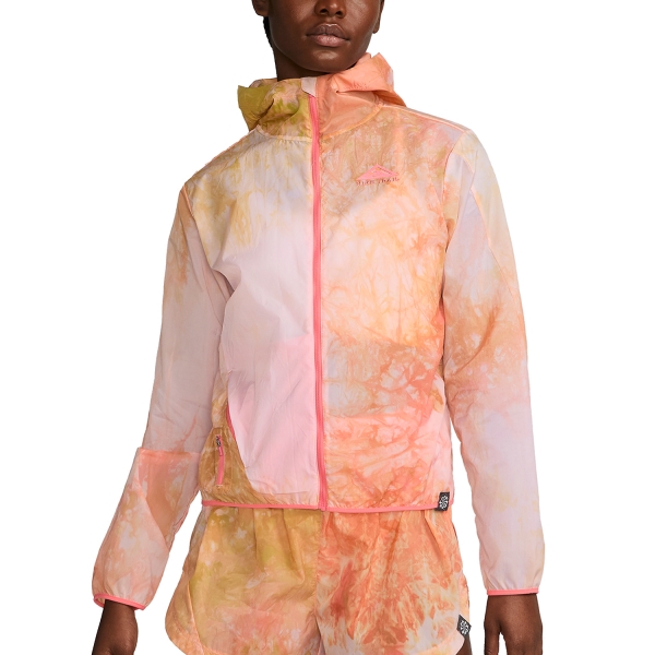 Women's Running Jacket Nike Repel Jacket  Coral Chalk/Sea Coral DX1041611