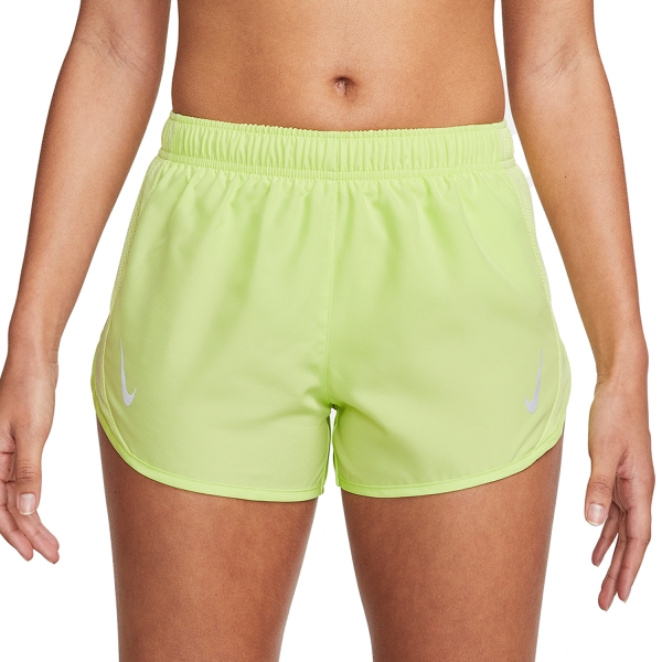 Women's Running Shorts Nike Nike Tempo Race 3in Shorts  Lt Lemon Twist/Reflective Silver  Lt Lemon Twist/Reflective Silver 