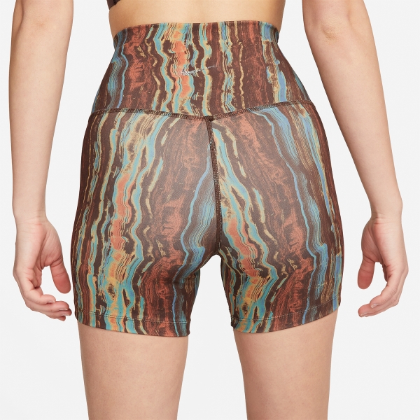 Nike Yoga Dri-FIT 5in Shorts - Earth/Multi Color