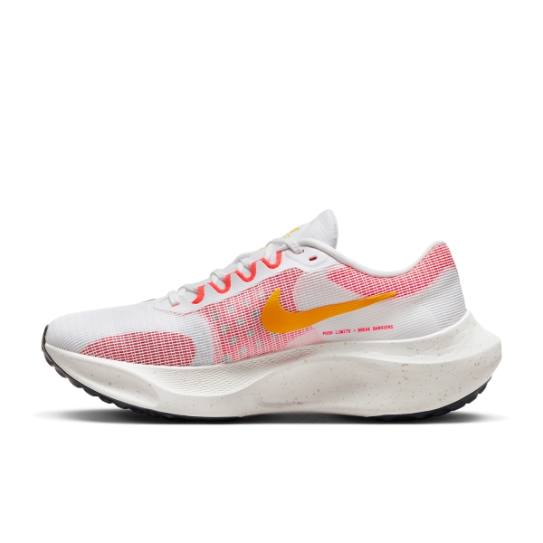 Nike Zoom Fly 5 - White/Obsidian/Bright Crimson