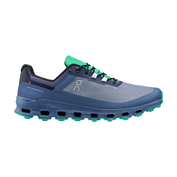 Scarpe Trail Running Uomo On Cloudvista Waterproof  Metal Denim 74.98277