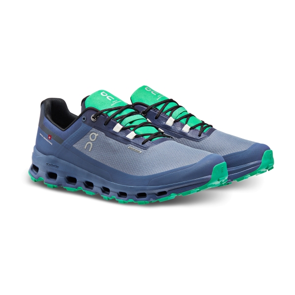 On Cloudvista Waterproof - Metal Denim