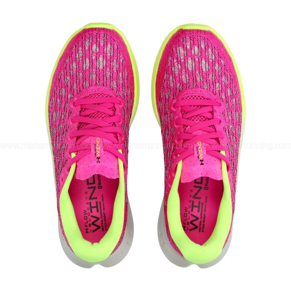 Under Armour Flow Velociti Wind 2 Women Running Shoes Rebel Pink