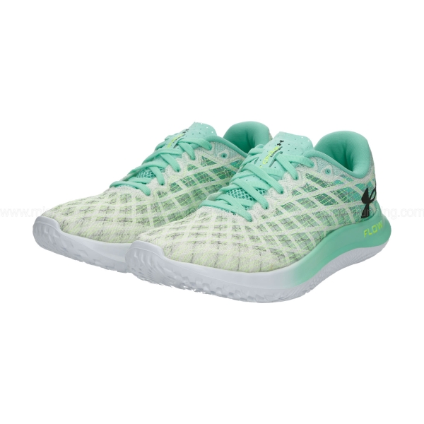 Under Armour Flow Velociti Wind 2 - White/Green Breeze/Black